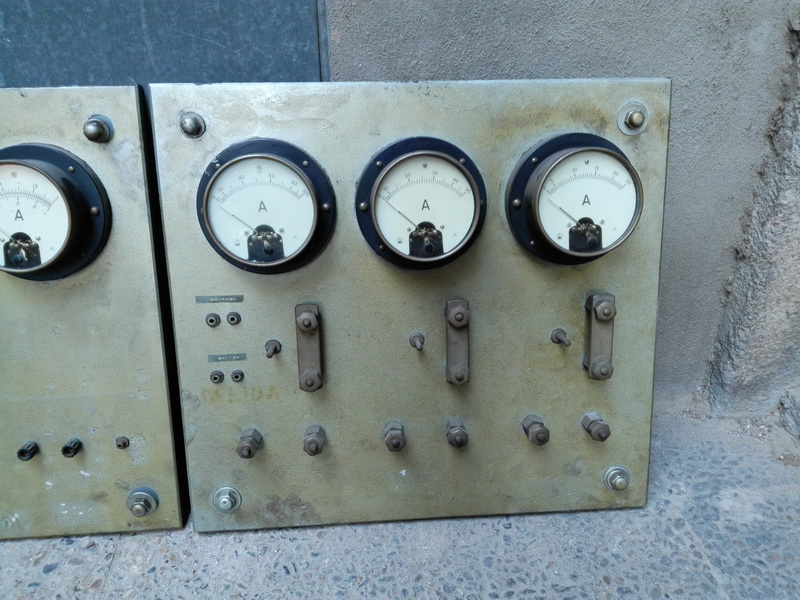 cuadro relojes patron maquinaria marmol metal cristal 60x65 3u 60x45 2u